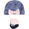 image:imageHudson Baby Unisex Thermal Layette Set 4pcNavy Toile Long Sleeve