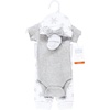 image:imageHudson Baby Unisex Thermal Layette Set 4pcSnowflake Short Sleeve