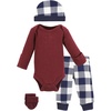 Navy Plaid Long Sleeve