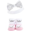 image:imageHudson Baby Baby Girls Hudson Baby Infant Girl Headband and Socks Set Bear Leopard 09 MonthsPrincess 4piece