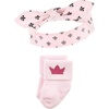 image:imageHudson Baby Baby Girls Hudson Baby Infant Girl Headband and Socks Set Bear Leopard 09 MonthsPrincess 8piece