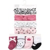 image:imageHudson Baby Baby Girls Hudson Baby Infant Girl Headband and Socks Set Bear Leopard 09 MonthsPrincess 8piece