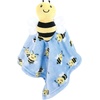 image:imageHudson Baby Unisex Baby Animal Face Security Blanket Elephant One SizeButterfly 3pack