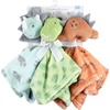 image:imageHudson Baby Unisex Baby Animal Face Security Blanket Elephant One SizeDino