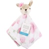 image:imageHudson Baby Unisex Baby Animal Face Security Blanket Elephant One SizeFawn