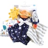 image:imageHudson Baby Unisex Baby Animal Face Security Blanket Elephant One SizeHappy Planets 3pack