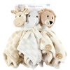 image:imageHudson Baby Unisex Baby Animal Face Security Blanket Elephant One SizeSafari Boy