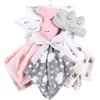 image:imageHudson Baby Unisex Baby Animal Face Security Blanket Elephant One SizeStar Girl