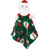 image:imageHudson Baby Unisex Baby Animal Face Security Blanket Elephant One SizeWhite Snowman