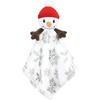 image:imageHudson Baby Unisex Baby Animal Face Security Blanket Elephant One SizeWhite Snowman