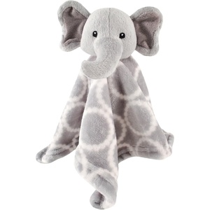 image:imageHudson Baby Unisex Baby Animal Face Security Blanket Elephant One SizeElephant