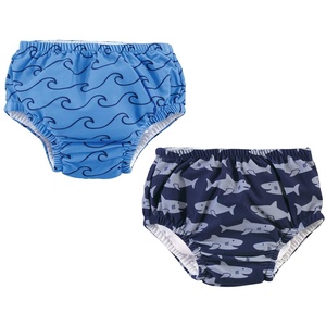 image:imageHudson Baby Unisex Baby Swim Diapers Blue Whale Navy Anchor 4 ToddlerSharks