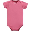 image:imageHudson Baby Baby Girls 3pc Cotton BodysuitsBlush Rose Leopard