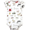 image:imageHudson Baby Baby Girls 3pc Cotton BodysuitsUdderly Adorable