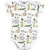 image:imageHudson Baby Infant Boy Cotton Bodysuits 3Pack Jungle 03 Months