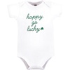 image:imageHudson Baby Infant Boy Cotton Bodysuits Mommys Lucky Charm 36 Months
