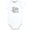 image:imageHudson Baby Infant Girls Cotton Bodysuits 3Pack Wild Cheetah 912 Months