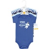 image:imageHudson Baby Unisex Baby Cotton Bodysuits 5packAstronaut