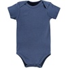 image:imageHudson Baby Unisex Baby Cotton Bodysuits 5packBoy Whale Types