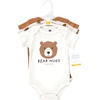image:imageHudson Baby Unisex Baby Cotton Bodysuits Bear Hugs 03 Months