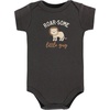 image:imageHudson Baby Unisex Baby Cotton Bodysuits Brave Lion 69 Months