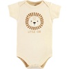 image:imageHudson Baby Unisex Baby Cotton Bodysuits Brave Lion 912 Months