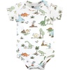 image:imageHudson Baby Unisex Baby Cotton Bodysuits Dinosaur Adventures 3Pack Newborn