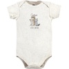 image:imageHudson Baby Unisex Baby Cotton Bodysuits Forest Animals 5Pack 912 Months