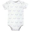 image:imageHudson Baby Unisex Baby Cotton Bodysuits Hello World Elephant 69 Months