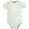 image:imageHudson Baby Unisex Baby Cotton Bodysuits Hello World Elephant 69 Months