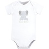 image:imageHudson Baby Unisex Baby Cotton Bodysuits Hello World Elephant 69 Months
