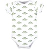 image:imageHudson Baby Unisex Baby Cotton Bodysuits Mighty Cute Dino 03 Months
