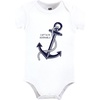 image:imageHudson Baby Unisex Baby Cotton Bodysuits Nautical Anchor 69 Months