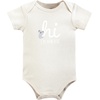 image:imageHudson Baby Unisex Baby Cotton Bodysuits New Here 69 Months