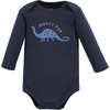 image:imageHudson Baby Unisex Baby Cotton BodysuitsBlue Green Dino