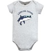 image:imageHudson Baby Unisex Baby Cotton BodysuitsFintastic