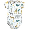 image:imageHudson Baby Unisex Baby Cotton BodysuitsSafari Animals