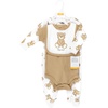 image:imageHudson Baby Unisex Cotton Sleep and Play Bodysuit and Bandana Bib SetTeddy Bears