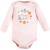 image:imageHudson Baby babyboys Cotton Longsleeve Bodysuits 3packHappy Fall
