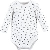 image:imageHudson Baby babyboys Cotton Longsleeve Bodysuits 3packMom Dad Moon Back