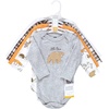 image:imageHudson Baby babyboys Cotton Longsleeve Bodysuits 5packBoy Magical Woodland