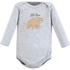 image:imageHudson Baby babyboys Cotton Longsleeve Bodysuits 5packBoy Magical Woodland