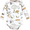 image:imageHudson Baby babyboys Cotton Longsleeve Bodysuits 5packBoy Magical Woodland