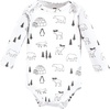 image:imageHudson Baby babygirls Cotton Longsleeve Bodysuits 5packGirl Penguin