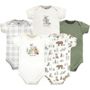 image:imageHudson Baby Unisex Baby Cotton Bodysuits Forest Animals 5Pack 912 Months