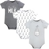 image:imageHudson Baby Unisex Baby Cotton Bodysuits Milk Belly Bottle 1824 Months