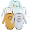image:imageHudson Baby babyboys Cotton Longsleeve Bodysuits 5packLittle Monkey