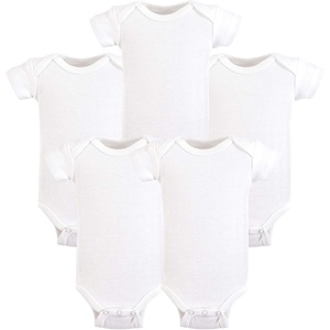 image:imageHudson Baby Baby Bodysuit 5 PackWhite Shortsleeve