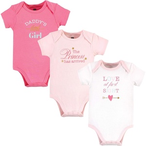 image:imageHudson Baby Baby Girls 3pc Cotton BodysuitsDaddys Girl