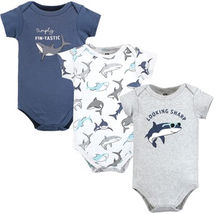 image:imageHudson Baby Unisex Baby Cotton BodysuitsFintastic